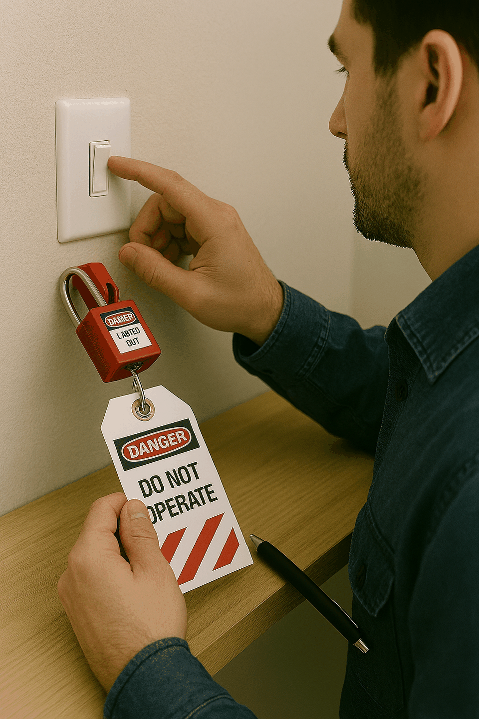 Switching on Office Lights needs to be Process based